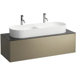 Laufen Waschtischunterbau „SONAR“ 455 × 340 × 1175 mm Titan