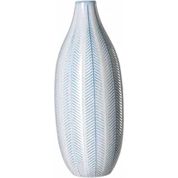 VASE Reef weiß-blau 40 cm