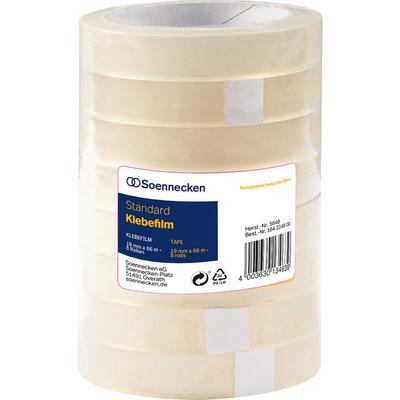 Soennecken Klebefilm 5848 19mmx66m transparent 8 St./Pack.