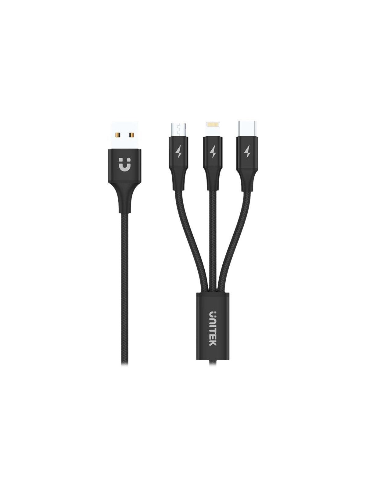 Unitek C14049BK - charge-only Lightning cable - Lightning / USB - 1.2 m