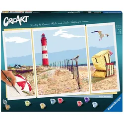 RAVENSBURGER 20277 CreArt - Malen nach Zahlen Beside the Seaside