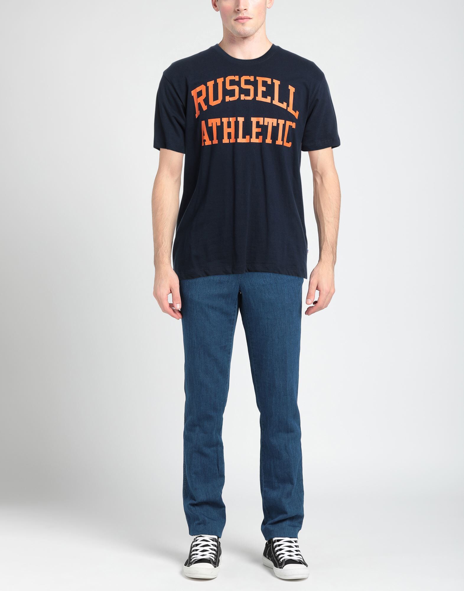 Russell Athletic Camiseta Hombre Azul noche S Hombre