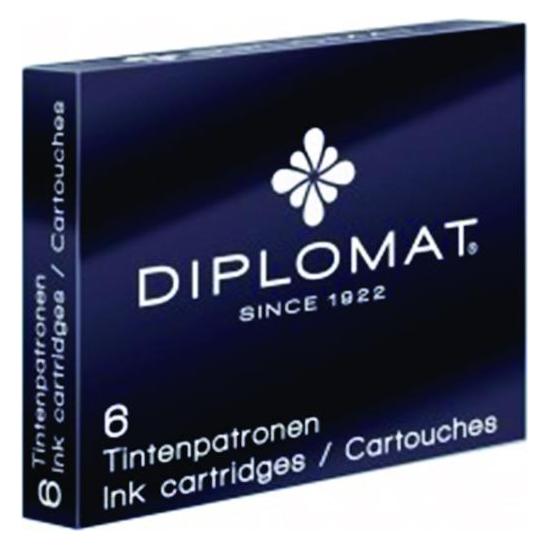 Diplomat Tintenpatronen 6 Stck (Schwarz, 6 Stk.) (47593486)