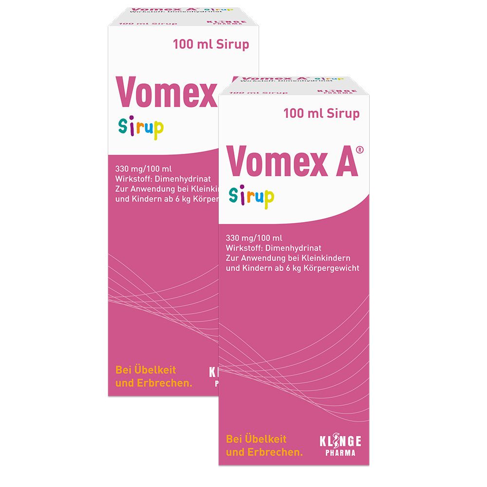 2x Vomex A Sirup 2x100 ml