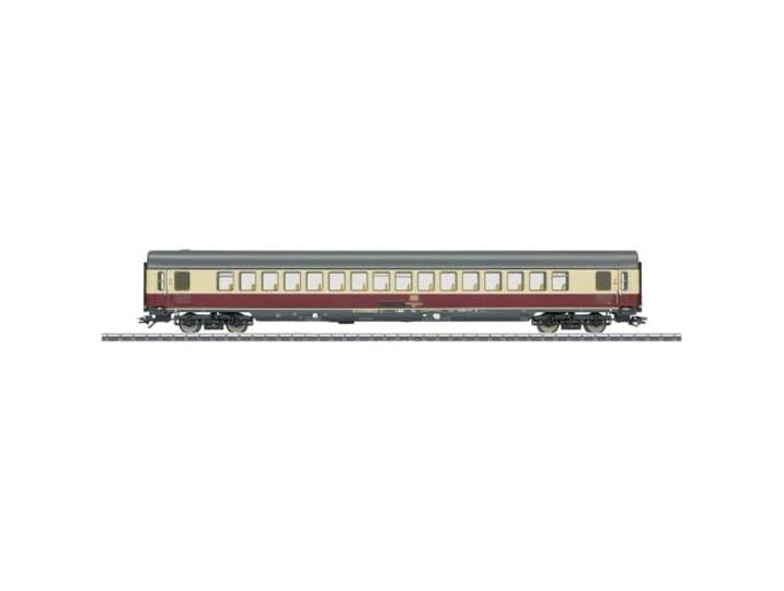 Märklin 43861 H0 sneltreinrijtuig purperrood/beige 1e klas van de DB Apmz 121