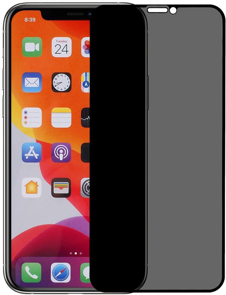 INCOVER iPhone 11 Pro / XS / X Privacy Skærmbeskyttelsesglas - Gennemsigtig