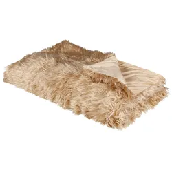 TAGESDECKE Braun 150 x 200 cm Delice