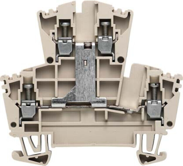 Weidmüller bornier de passage WDK 2.5V (0454448)