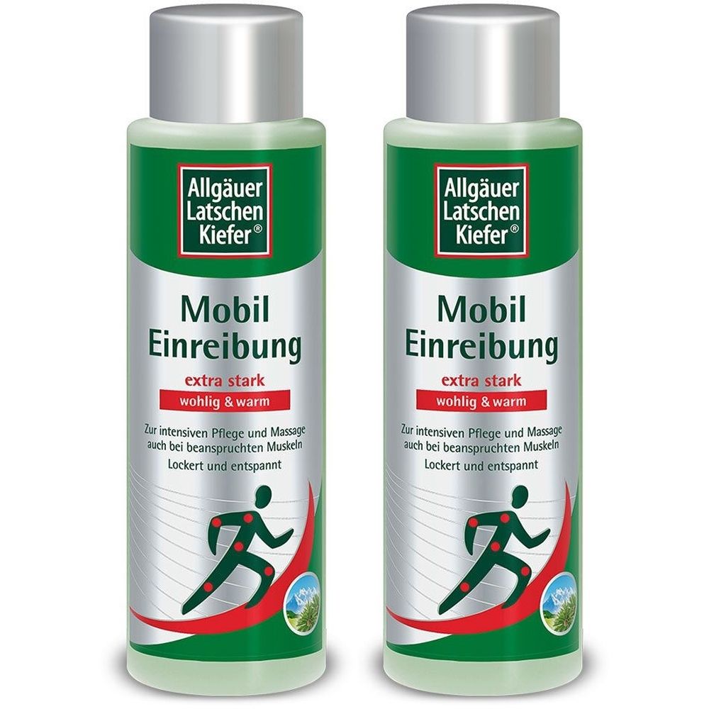 Allgäuer Latschenk. Einreibung wohlig & warm 2x 2x250 ml