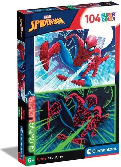 Clementoni Marvel Spider-Man Glowende Lichten Puzzel