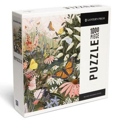 Butterfly Garden - Pastel - 1000 Piece Puzzle