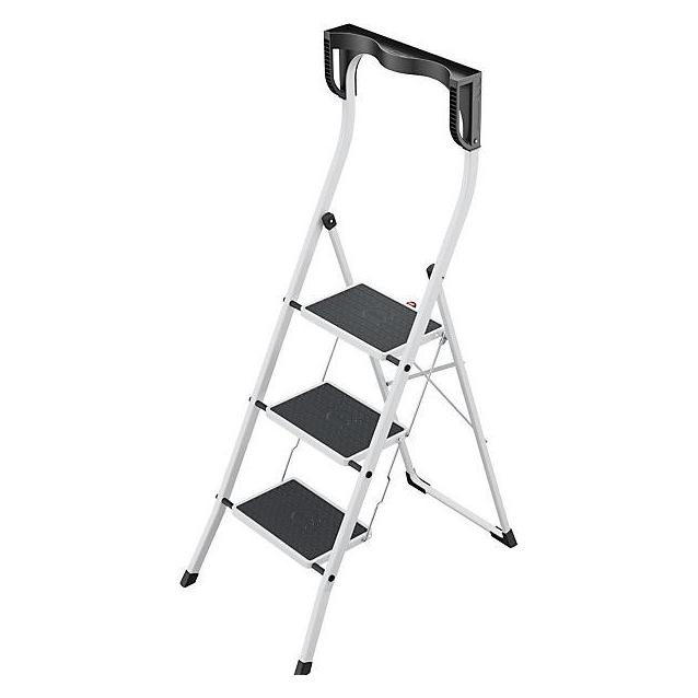 Hailo K75 ComfortLine (Klapptritt, Trittleiter, 133 cm) (4343-300)