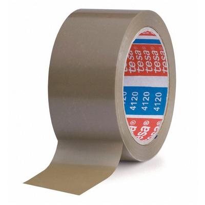 6x TESA Klebeband tesapack 4120 PVC 50mm x 66m braun