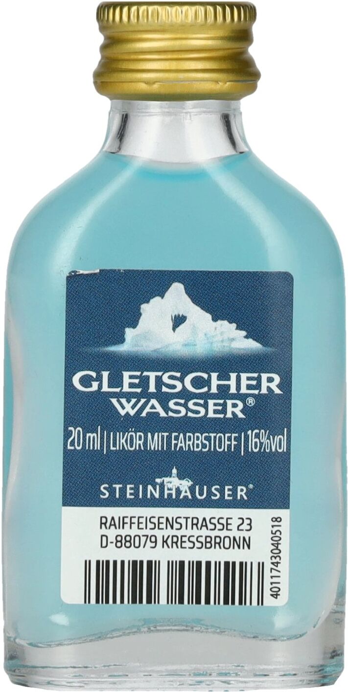 Steinhauser Gletscherwasser Likör 16% Vol. 0,02l
