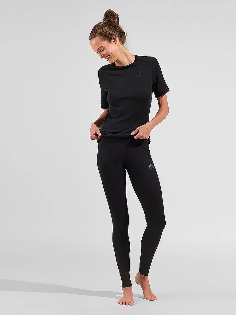ODLO Damen Funktionstight ACTIVE WARM ECO Base Layer schwarz   S W