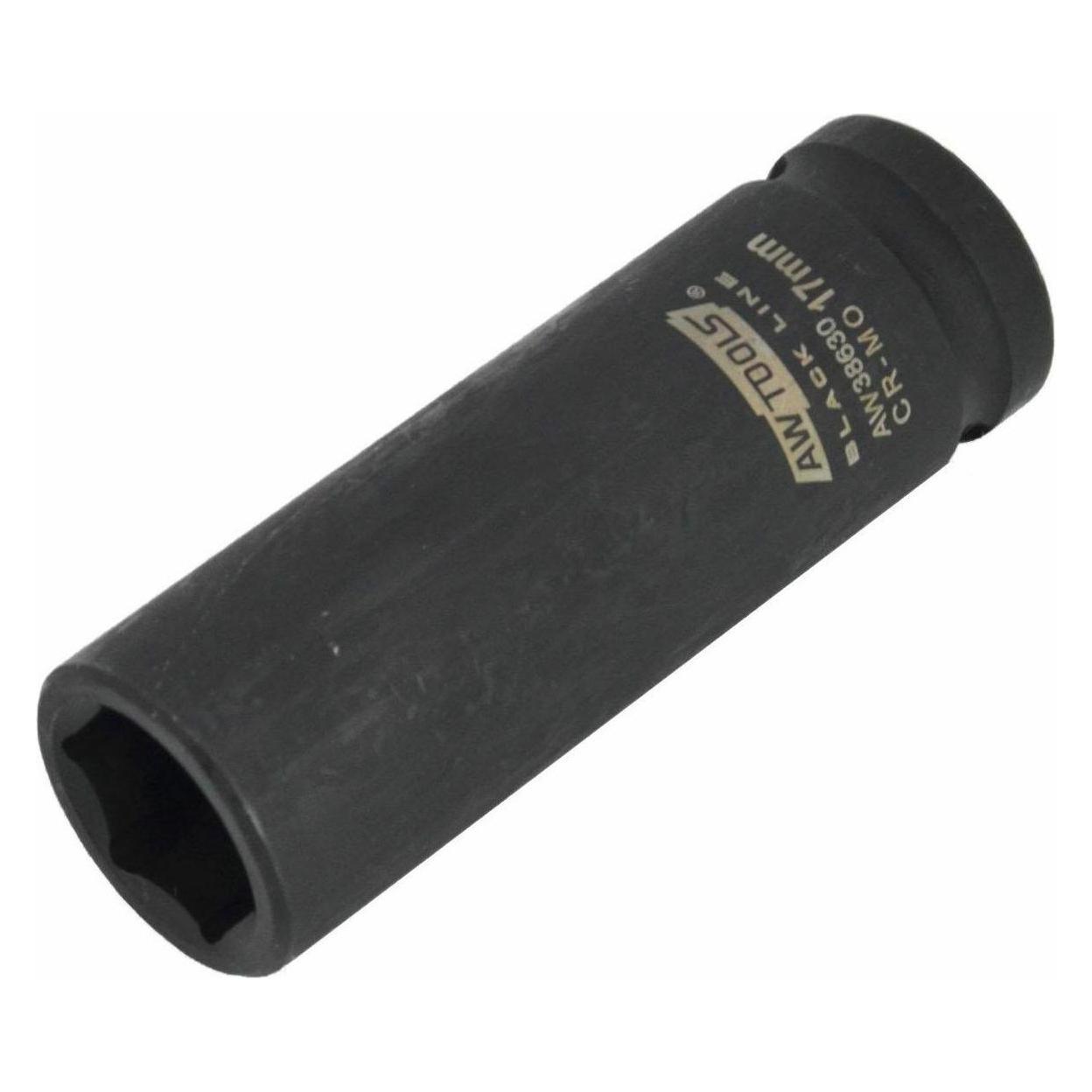 Awtools Black Line langer 6-Punkt-Schlagschrauber-Steckschlüssel (27 mm) (47279478)