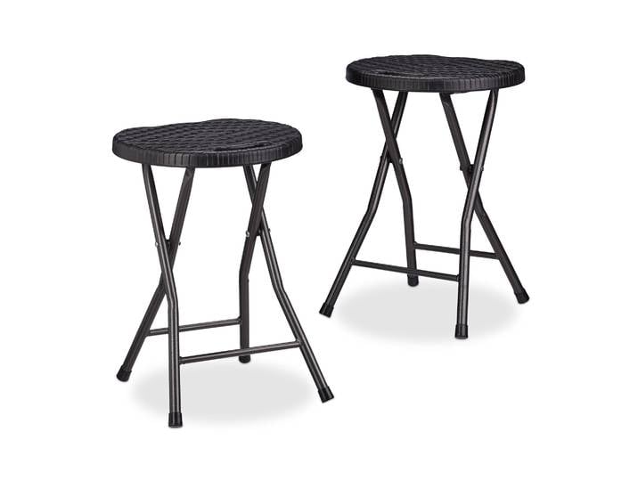 Klapphocker BASTIAN Schwarz