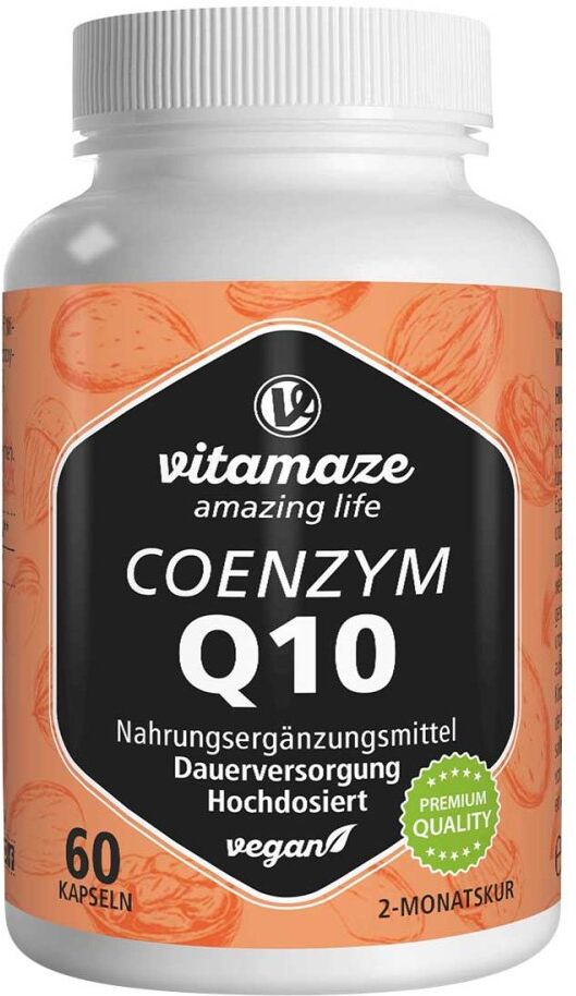 Vitamaze Coenzym Q10 200 mg Kapseln Vegan