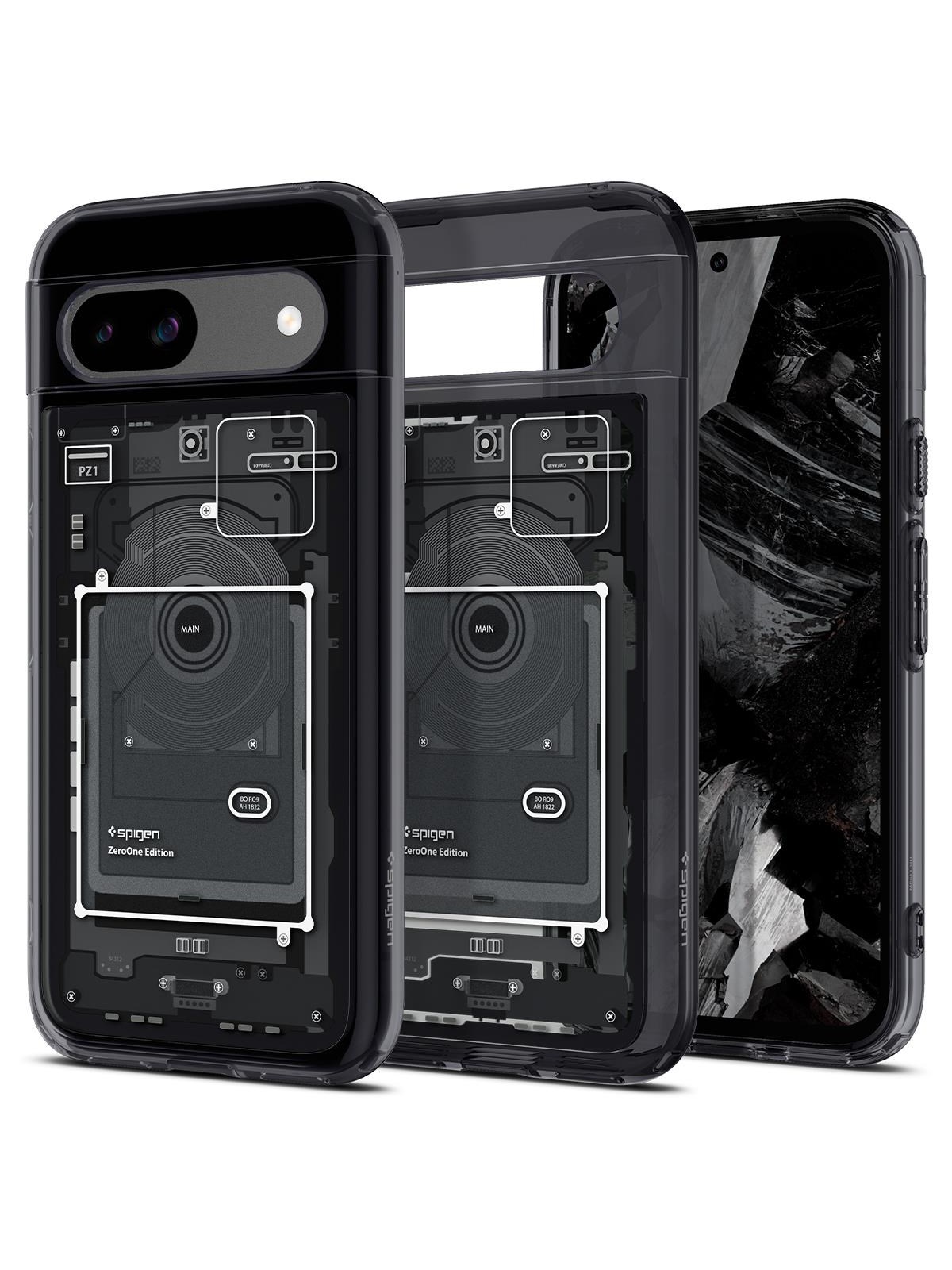 Spigen Ultra Hybrid - zero one - Google Pixel 8a