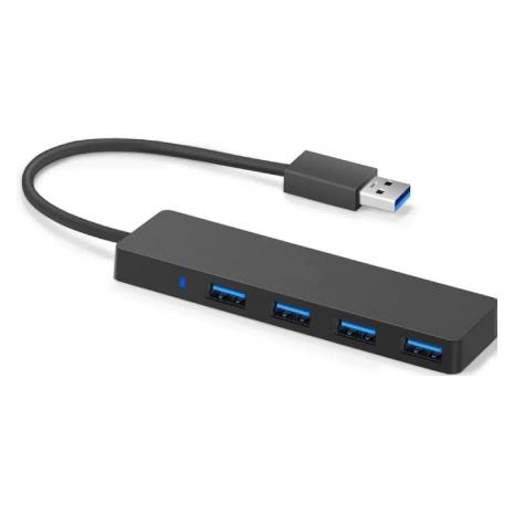 HutoPi 4-port HUB USB 3.0 slim (4 Ports) (K4443)