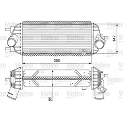 Ladeluftkühler VALEO 818626 für Kia Hyundai Sportage III IX35 Van