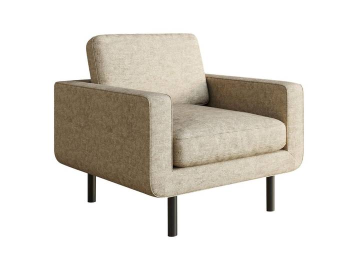 Sessel Suburban Braun B: 70 cm