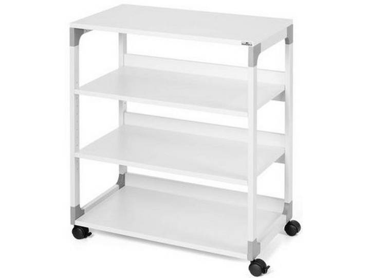 DURABLE Computertisch Druckertisch BxTxH750x879x432mm auf Rollen grau