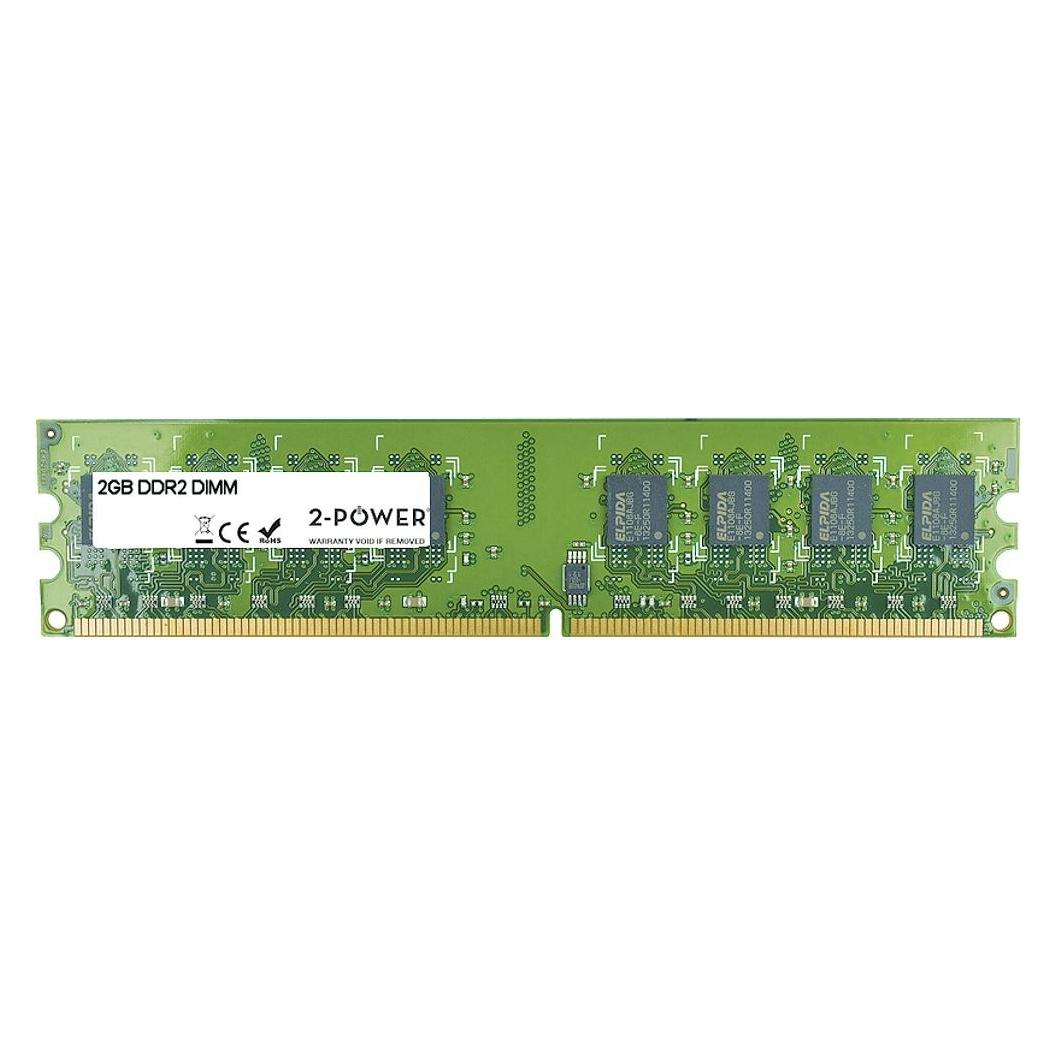 2-Power 2GB DDR2 800MHz DIMM (1 x 2GB, 800 MHz, DDR2-RAM, DIMM) (MEM1302A)