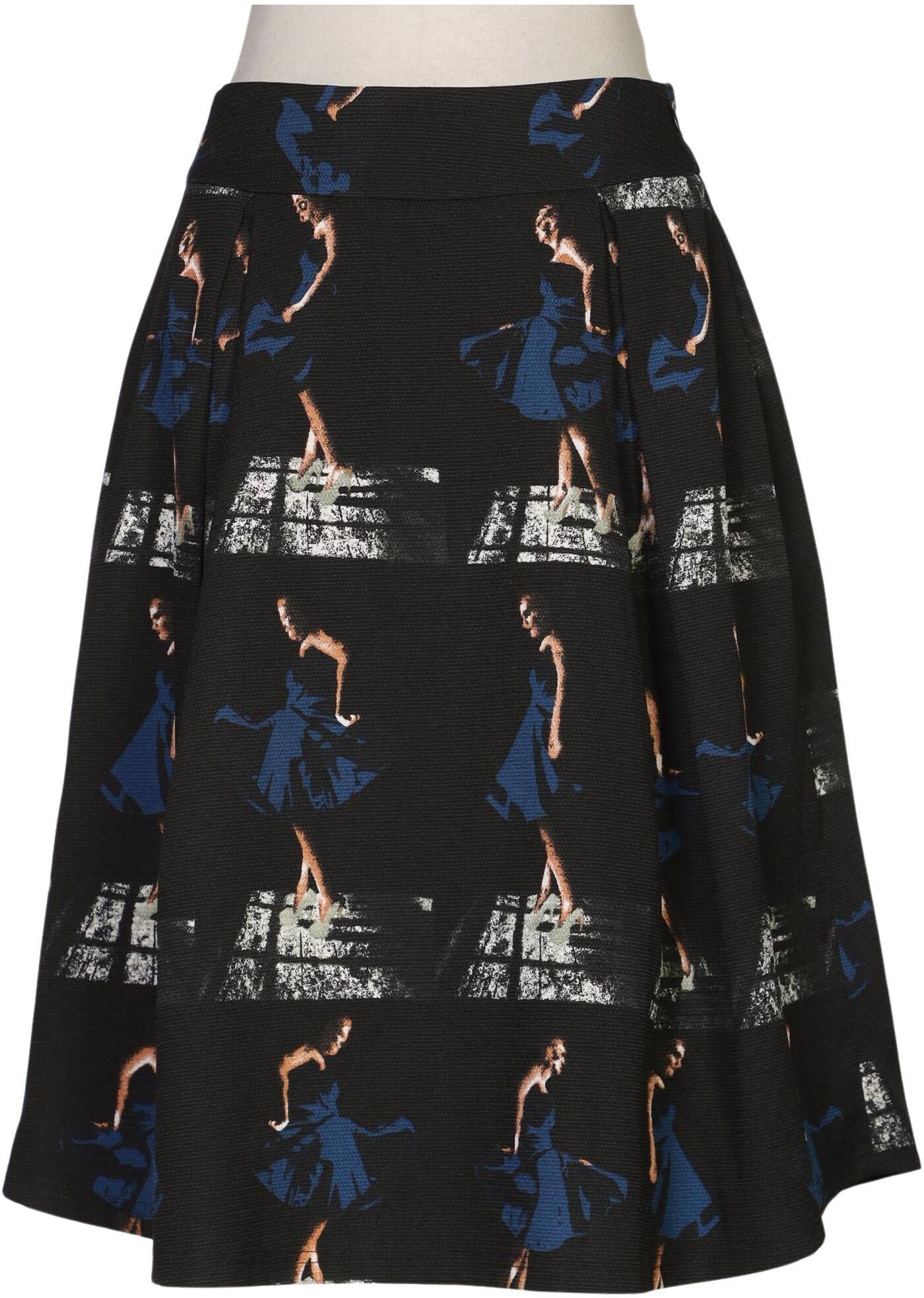 Anonyme Designer Damen Rock, Mehrfarbig, Gr. S, Synthetik / Elasthan - Second Hand