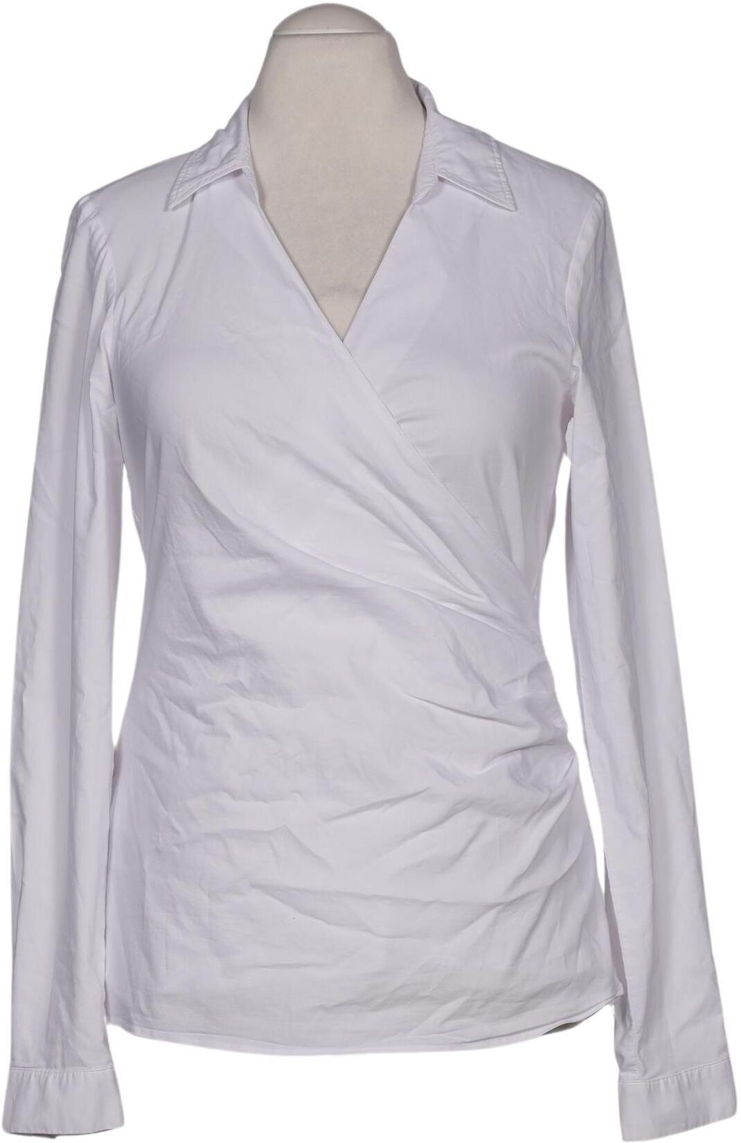 Long Tall Sally Damen Bluse, Weiß, Gr. EU 44, Baumwolle / Synthetik / Elasthan - Second Hand