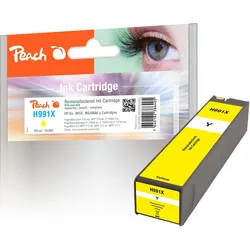 Peach, Druckerpatrone, Tinte HP No 991X (M0J98AE) Yellow (Y)