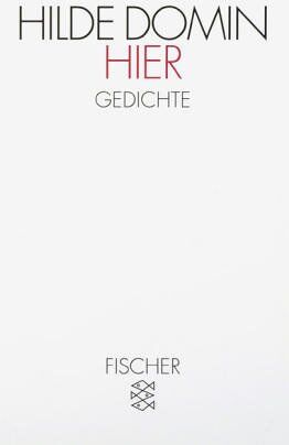 Hilde Domin - Hier: Gedichte (Fiction, Poetry & Drama) - Preis vom 09.10.2026 07:28:09 h