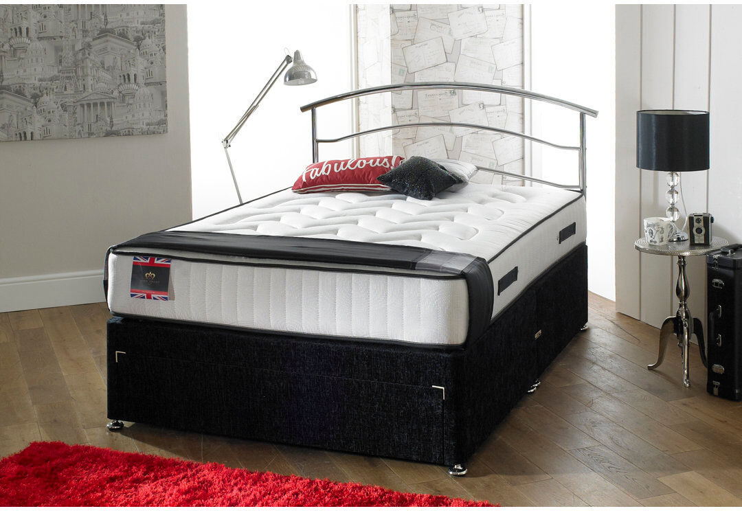White Noise Open Coil Mattress Small Double (4')