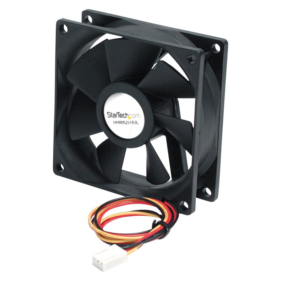 StarTech 80mm Quiet Computer Case Fan (80 mm, 1x) (FAN8X25TX3L)
