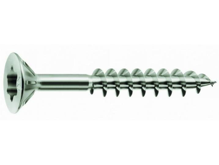 Vis À Bois Aggloméré En Acier Chromiting - Mustad - Filetage Partiel - 3\,5 - 45 - 28