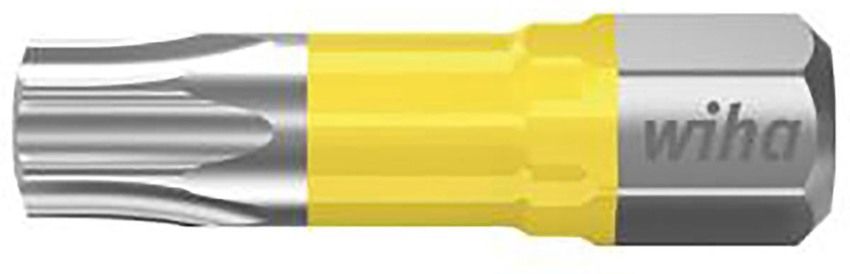 Wiha Bitset met Y-bit, 25-delig, 1/4" C6,3, TX (T25), 25 mm, in doos