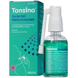 Tonsino Spray bei Halsschmerzen 30 ml Spray
