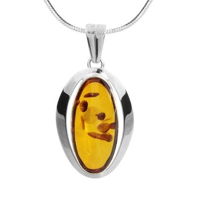 Kette mit Anhänger OSTSEE-SCHMUCK "Ostsee-Schmuck Kette mit Anhänger Heike Kette mit Anhänger Heike" Gr. 45, silber, Halsketten, Damen, 45cm, Silber 925 (Sterlingsilber), L: 42