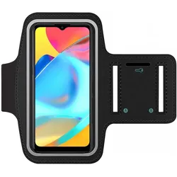 SmartFitness Alcatel 3L 2021 Handy Sport Armband, Smartphone Sportarmband, Schwarz