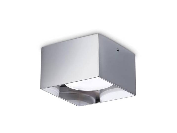 Ideal Lux SPIKE Quadratisches Aufbau-Downlight Chrom