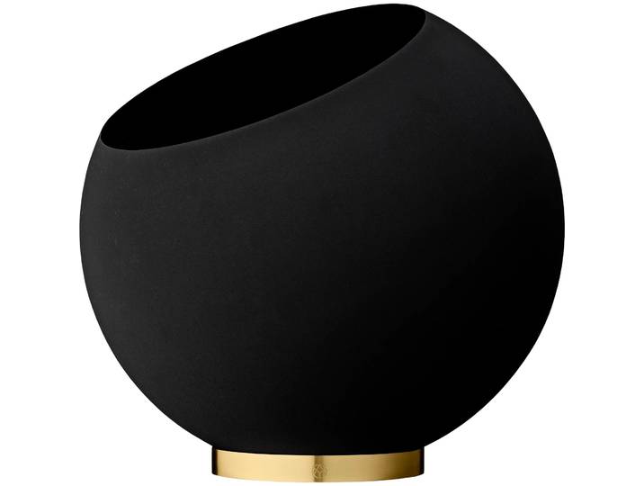AYTM Cache-pot Globe Ø43 cm Noir