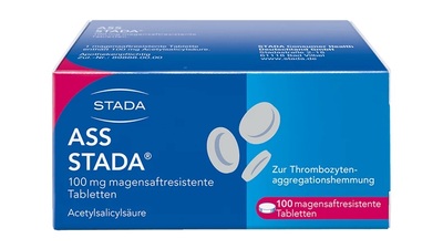 STADA Consumer Health Deutschland GmbH ASS STADA 100 mg magensaftresistente Tabletten 100 St 10544066
