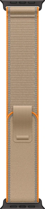 Apple Watch 49 mm Trail Loop Sand - S/M - Ausführung aus schwarzem Titan