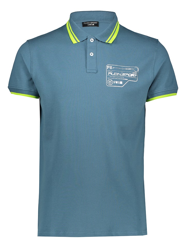 Plein Sport Poloshirt in Blau - S