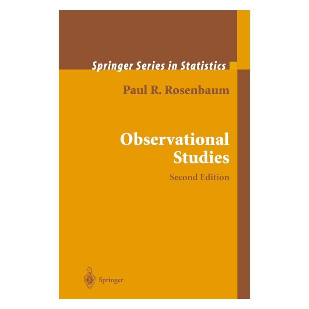 Springer Observational Studies (Englisch, Softcover, Paul R. Rosenbaum) (55382817)