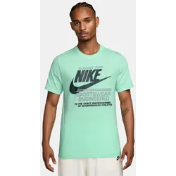 NIKE Sportswear Futura T-Shirt Herren 353 - mint foam L