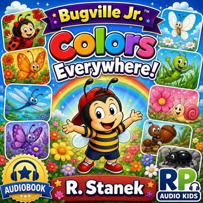Colors Everywhere! (A Bugville Jr. Story) - R. Stanek, Audio, 9781666003758