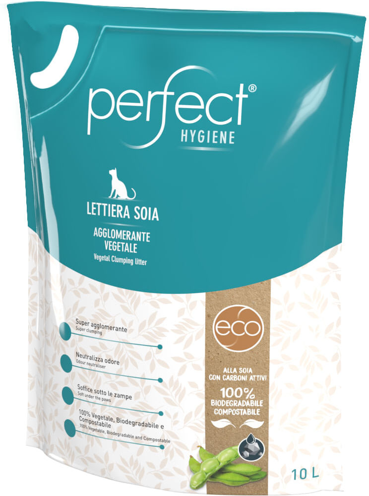 Perfect Lettiera Cat Soia Carboni Attivi 10L