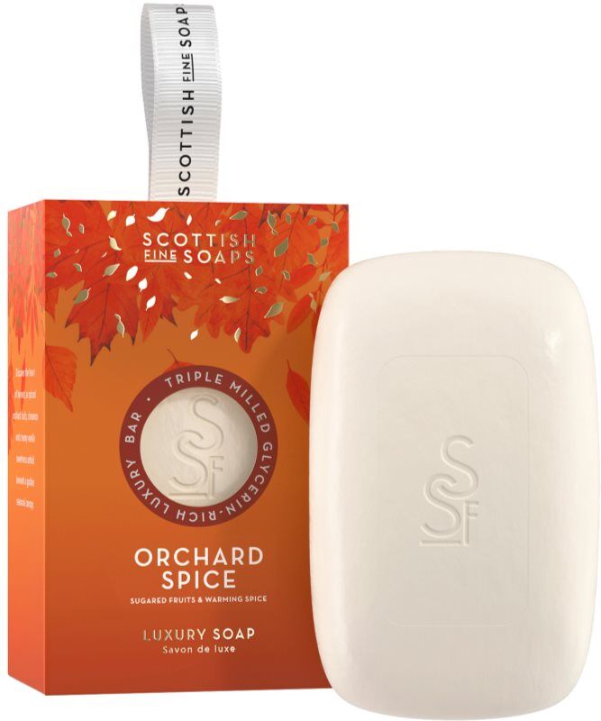 Scottish Fine Soaps Orchard Spice Soap bar soap 150 g