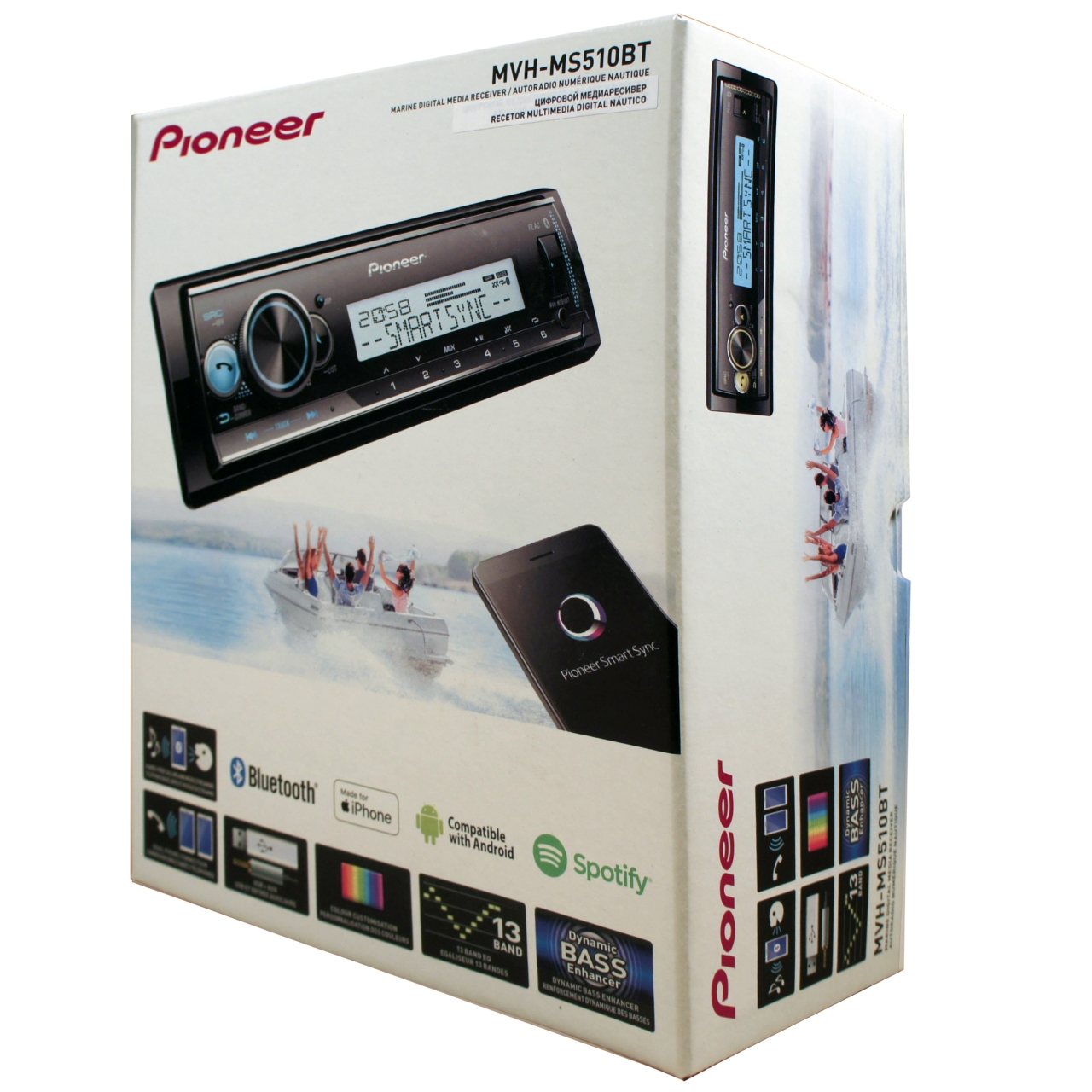 Pioneer MVH-MS510BT Marine Radio